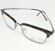 295ユーロ（46000円相当）RODENSTOCK ローデンストック　R7108 B 55/18 145 メガネフレーム　メンズ　レディース　眼鏡　日本製　ドイツ_画像2