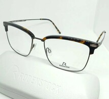 295ユーロ（46000円相当）RODENSTOCK ローデンストック　R7108 B 55/18 145 メガネフレーム　メンズ　レディース　眼鏡　日本製　ドイツ_画像1