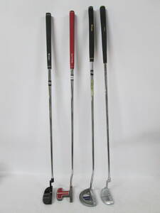 【0629n Y2829】パター4本まとめ 34～35インチ /Fitway/MD GOLF RIO SUPERSTRONG/クーガー Cougar X-4/Cougar Ti CATⅡ