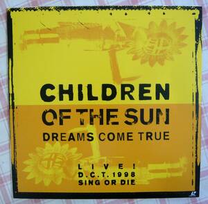 DREAMS COME TRUE / CHILDREN OF THE SUN LIVE! 1998　ライナー付き　LD　ドリカム