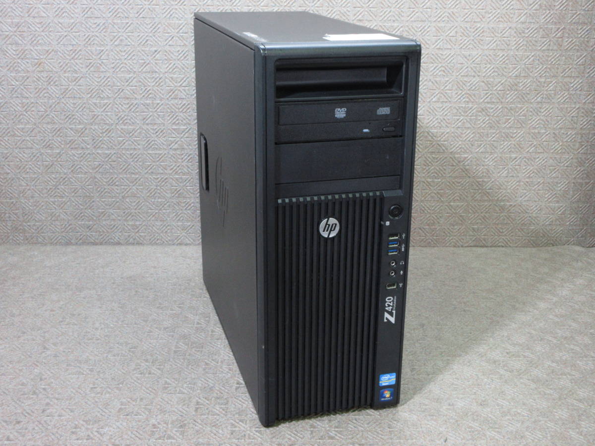 HDD無し】HP Z420 Workstation / Xeon E5-1620v2 3.70GHz / 16GB