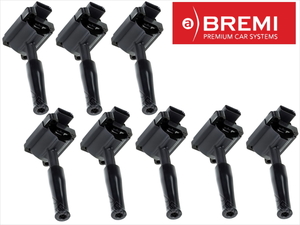 8本セット BREMI 新品 ジャガー XJ X308系 XJ8 V8 3.2L 4.0L イグニッションコイル LNE1510AB XW93-12029-AB 20600