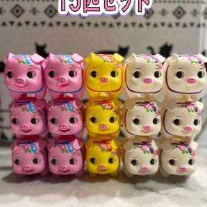 1号鉢カバー 花豚 こぶた 花ブータン 15匹セット