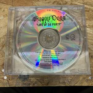 ◎! HIPHOP,R&B SNOOP DOGG - LIFE OF DA PARTY INST,シングル CD 中古品