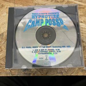 ◎! HIPHOP,R&B THREE-6-MAFIA PRESENTS HYPNOTIZE CAMP POSSE INST,シングル CD 中古品