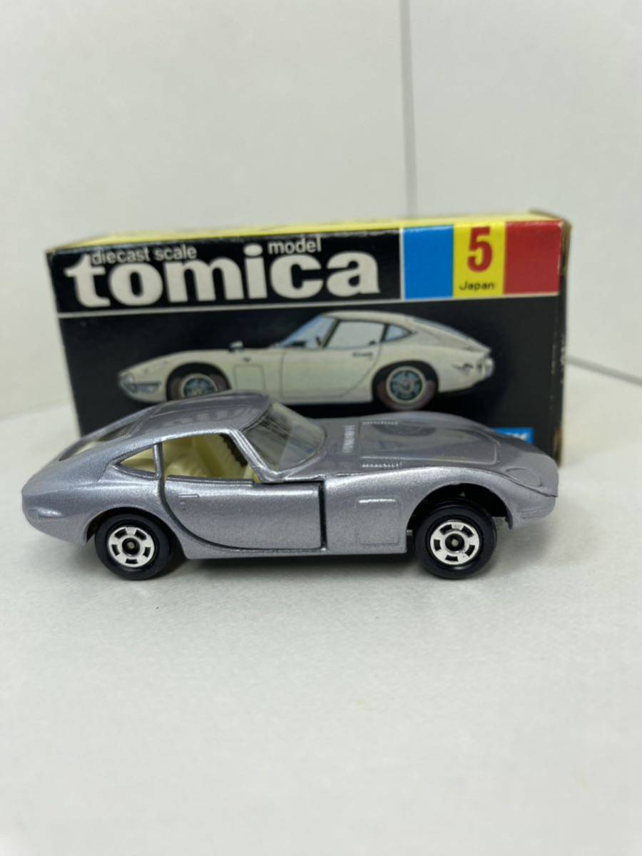 トミカ、日本製、黒箱、トヨタ、2000GT、模型店在庫、同梱可