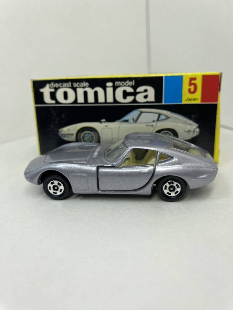 トミカ、日本製、黒箱、トヨタ、2000GT、模型店在庫、同梱可