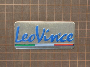 送料無料　LeoVince レオヴィンチ バイク　マフラー　アルミ ステッカー　スリップオン