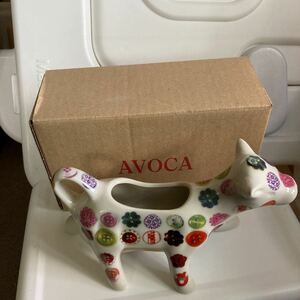 AVOCA アイルランド産　avoca nest moo moo creamer クリーマー　ミルクを背中から入れて口から注ぎ込みます。　Ⅱ