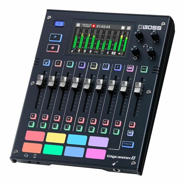 BOSS ボス/Gigcaster 8 (GCS-8) 配信用オーディオミキサー