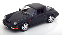 norev 1/18 Porsche 911 (964) Carrera 4 Targa 1991 ダークブルー　ポルシェ　ノレブ_画像1