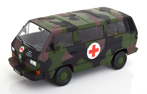 KK scale 1/18 VW Bus T3 Syncro 1987　ドイツ軍　救急車　ダイキャスト製　ワーゲン　バス