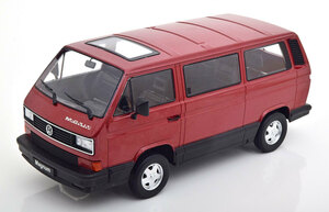 KK scale 1/18 VW T3 Multivan Magnum 1987　レッド　ダイキャスト製　ワーゲン　バス