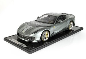 < reservation goods > BBR 1/12 Ferrari 812 Competizione Grigio coburn case attaching Ferrari BBR1218A1