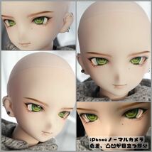 DDH-06(SW肌) ソフビ盛り カスタムヘッド＋アイ＋ウィッグ『難あり』DD ドルフィードリーム 1/3_画像10