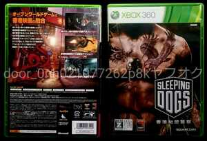 XBOX360 SLEEPING DOGS スリーピングドッグス 香港秘密警察 