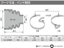 バモス ホビオ HM3 ドライブシャフトブーツ リア アウター 左右共通 片側 1個 スピージー Speasy 分割式_画像2