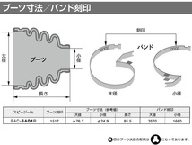 レガシィ BH5 BH9 ドライブシャフトブーツ フロント インナー 左右共通 片側 1個 スピージー Speasy 分割式_画像2