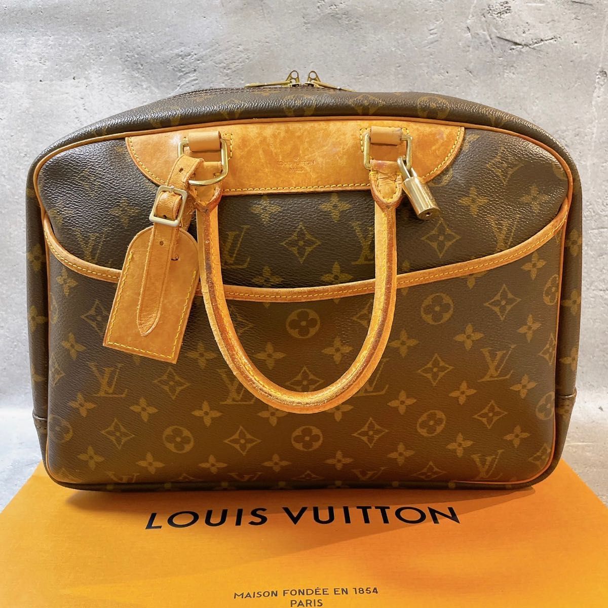希少 良品 Louis Vuitton モノグラムライン マルチカラー ドーヴィル