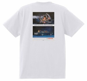 アドバタイジング マーキュリー Ｔシャツ 白 1963 モントレー コメット メテオ フォード 1181