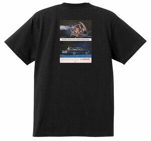 アドバタイジング マーキュリー Ｔシャツ 黒 1963 モントレー コメット メテオ フォード 1181