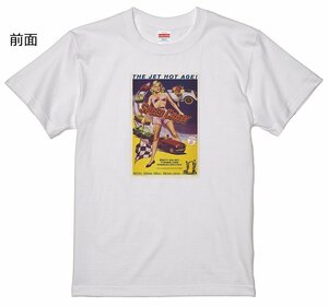 ホットロッド系 TシャツD ロックンロール オールディーズ 50s 看板 ティンサイン アドバタイズメント ロカビリー アメ車 映画