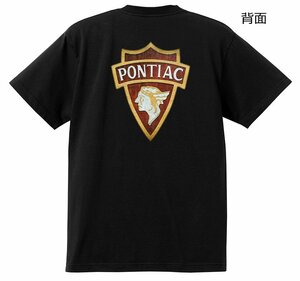 tin autograph T-shirt black A62 Pontiac hot rod Lowrider Ame car Trans Am gto Bonneville Grand Prix katalina