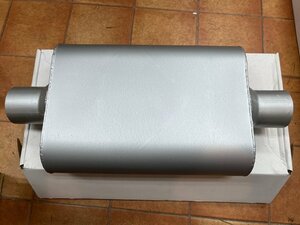  универсальный овальный box коробка type in-out2.5 muffler Ame машина старый машина Lowrider hot удилище глушитель промежуточный барабан поток тормозные колодки 