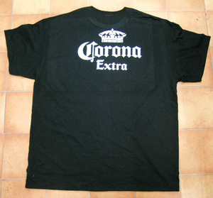 3XL ローライダー チカーノ コロナビール Tシャツ 黒 ビッグサイズ メキシカン エキストラ