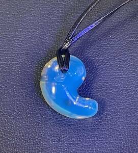  high quality super-discount wholesale price do Minica production natural blue amber . sphere natural blue amber leather cord attaching 