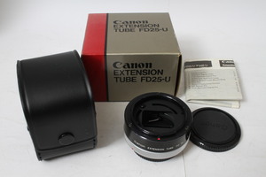 ★中古品★Canon・キヤノン エクステンションチューブ FD25 元箱付！