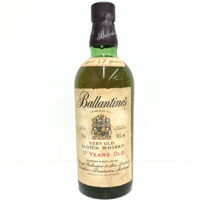 【中古】【未開栓】Ballantine's バランタイン 17年 ベリーオールド 750ml 43％ 青青 紋章 VERY OLD 古酒[240010351683]