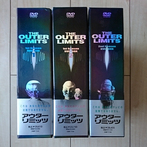 #[The Outer Limits] outer limi tsuDVDBOX.①②season3 box . obi. large ......[SF.. masterpiece theater .. version ( explanation )][Leaflet] equipped.