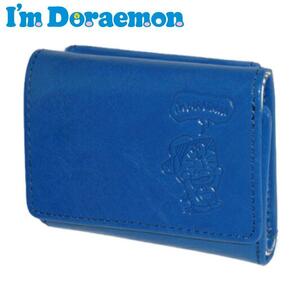 ドラえもん 三つ折り財布 DOR-4 ブルー