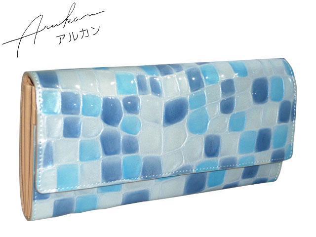直営店に限定 アルカン メテオール スカイ 1215-605 長財布 長財布