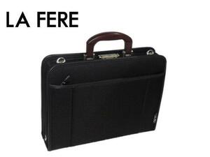  Aoki bag LA FERE attache case M 6727 black 