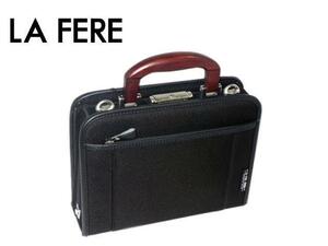  Aoki bag LA FERE attache case S 6726 black 