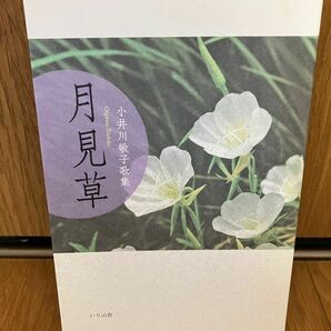 短歌歌集　月見草　小井川敏子　いりの舎　2019年