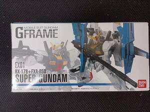 GFRAME　Gフレーム　スーパーガンダム　RX-178+FXA05D　ガンダムMk.Ⅱ+Gディフェンサー　未開封品