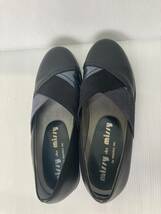●お買い得！madras　missy　des　missy　カジュアル靴　MMD4617　ブラック　22.5㎝　日本製　ウェッジジール高さ約3㎝　_画像5