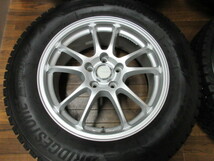 【送料無料・税込み】エコフォルム 17in7J+45 5穴PCD114.3 BS DM-V3 225/65R17 T32 エクストレイル CX-5 CX-8 他_画像5