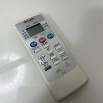 ∞M∞ SHARP リモコン UR78EC1203-3 中古品 クーラー エアコン 動作確認ok ∞T-230604_画像1