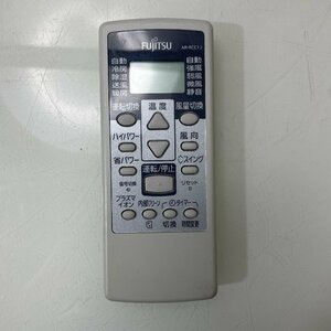 ∞M∞ FUJITSU リモコン AR-RCC1J 中古品 クーラー エアコン 動作確認ok ∞T-230606