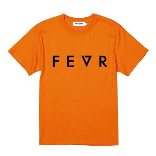 FEVR フォーエバー■送料込■ブランドロゴ Tシャツ■オレンジ M■サーフィン スケートボード BMX リバーサル 10feet ロンハーマン rvca 