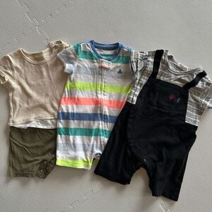 80cm GAP、POLO、CLASSIC 3枚セット ロンパース