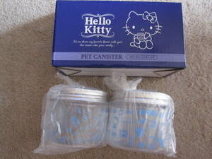  Western-style clothes. Aoyama Hello Kitty canister container 2 piece set 