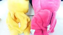 Marble Doggy Yellow & Pink Stuffed /マーブルわんちゃん　イエロー ＆ ピンク　ミニバックぬいぐるみ　2種セット　非売品(not for sale) _画像7