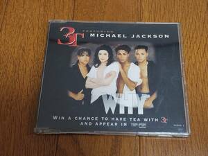 (CDシングル) 3T Featuring Michael Jackson●3T Featuring マイケル・ジャクソン/ Why 　UK盤