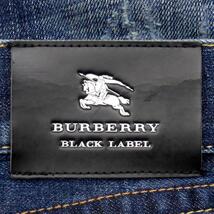 即決★BURBERRY BLACK LABE★W30位 ジーンズ デニム 廃盤 バーバリーブラックレーベル メンズ 70 ノバチェック 三陽商会 刺繍_画像10