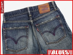 即決★リーバイス507★W30 パープルパッケージ メンズ Levis 限定パッチ 廃盤 デニム パンツ ブーツカット ジーンズ フレア 鬼ひげ 縦落ち